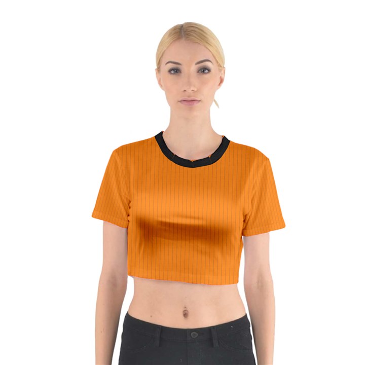 Turmeric Orange - Cotton Crop Top