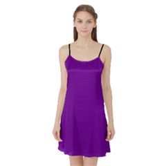 Violet Purple - Satin Night Slip by FashionLane