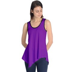 Violet Purple - Sleeveless Tunic by FashionLane