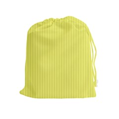 Unmellow Yellow - Drawstring Pouch (xl)