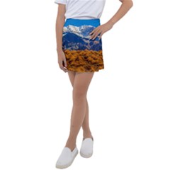 Aconcagua Park Landscape, Mendoza, Argentina Kids  Tennis Skirt by dflcprintsclothing