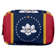 Flag Of Mississippi Make Up Pouch (small)