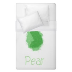 Pear Fruit Watercolor Painted Duvet Cover (single Size) by Mariart
