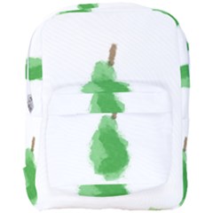 Pear Fruit Watercolor Painted Full Print Backpack