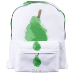 Pear Fruit Watercolor Painted Giant Full Print Backpack by Mariart