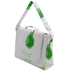 Pear Fruit Watercolor Painted Box Up Messenger Bag