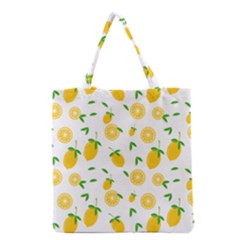 Illustrations Lemon Citrus Fruit Yellow Grocery Tote Bag