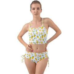 Illustrations Lemon Citrus Fruit Yellow Mini Tank Bikini Set