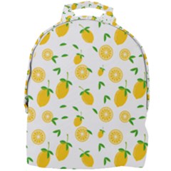 Illustrations Lemon Citrus Fruit Yellow Mini Full Print Backpack by Alisyart