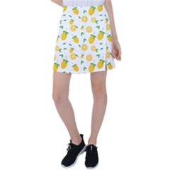 Illustrations Lemon Citrus Fruit Yellow Tennis Skirt