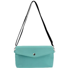 Tiffany Blue - Removable Strap Clutch Bag by FashionLane
