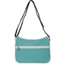 Tiffany Blue - Zip Up Shoulder Bag View3