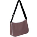 Burnished Brown - Zip Up Shoulder Bag View1