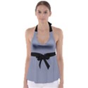 Cool Grey - Babydoll Tankini Top View1