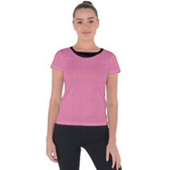 Aurora Pink - Short Sleeve Sports Top  by FashionLane