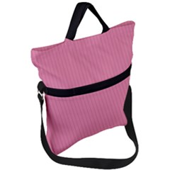 Aurora Pink - Fold Over Handle Tote Bag by FashionLane