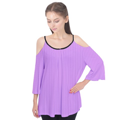 Bright Lilac - Flutter Tees by FashionLane