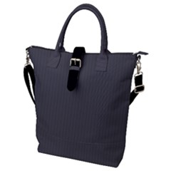 Blackened Pearl - Buckle Top Tote Bag by FashionLane