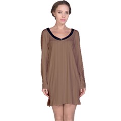 Brown Bear - Long Sleeve Nightdress by FashionLane