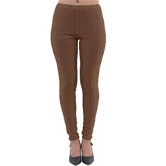 Brown Bear - Lightweight Velour Leggings by FashionLane