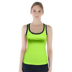 Chartreuse Green - Racer Back Sports Top by FashionLane
