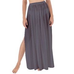 Dark Smoke Grey - Maxi Chiffon Tie-up Sarong by FashionLane