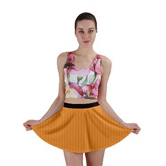 Deep Saffron - Mini Skirt by FashionLane