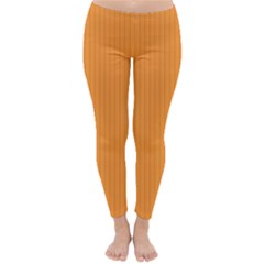 Deep Saffron - Classic Winter Leggings by FashionLane