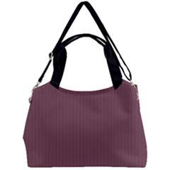 Dull Purple - Double Compartment Shoulder Bag by FashionLane