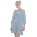 Beau Blue - Open Neck Shift Dress View1