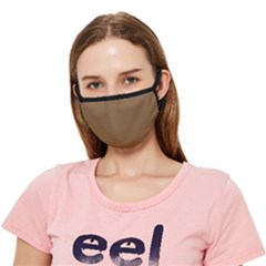 Coyote Brown - Crease Cloth Face Mask (adult) by FashionLane