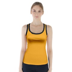 Fire Orange - Racer Back Sports Top by FashionLane