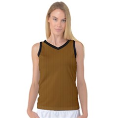 Just Brown - Women s Basketball Tank Top by FashionLane