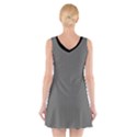 Just Grey - V-Neck Sleeveless Dress View2
