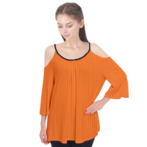 Just Orange - Flutter Tees by FashionLane