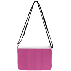 Just Pink - Double Gusset Crossbody Bag by FashionLane