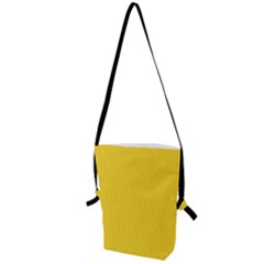 Just Yellow - Folding Shoulder Bag by FashionLane