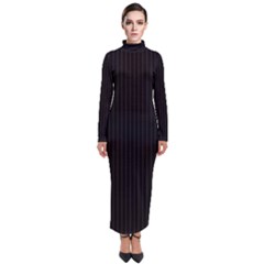 Just Black - Turtleneck Maxi Dress by FashionLane