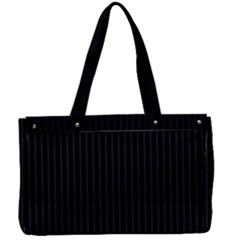 Just Black - Canvas Work Bag by FashionLane