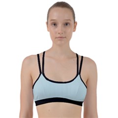 Pale Blue - Line Them Up Sports Bra by FashionLane