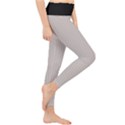 Pale Grey - Lightweight Velour Classic Yoga Leggings View4