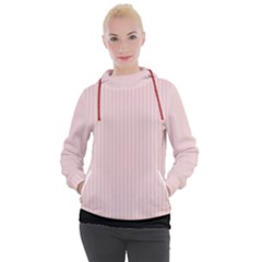 Pale Pink - Women s Hooded Pullover by FashionLane