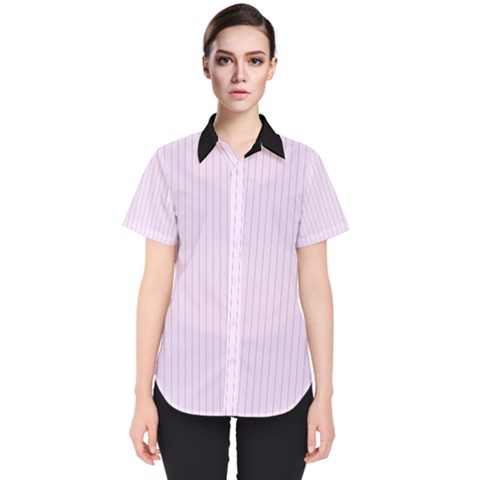 Pale Purple - Women s Short Sleeve Shirt by FashionLane