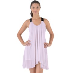 Pale Purple - Show Some Back Chiffon Dress by FashionLane