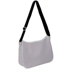 Pale Mauve - Zip Up Shoulder Bag by FashionLane