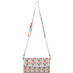 Retro Digital Mini Crossbody Handbag