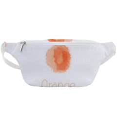 Orange Fruit Watercolor Painted Waist Bag  by Mariart