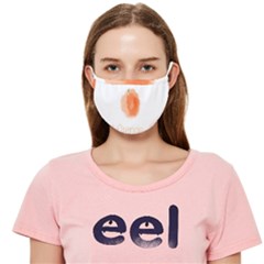 Orange Fruit Watercolor Painted Cloth Face Mask (adult)