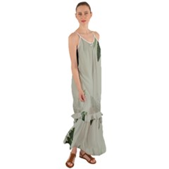 Banana Pattern Plant Cami Maxi Ruffle Chiffon Dress by Mariart