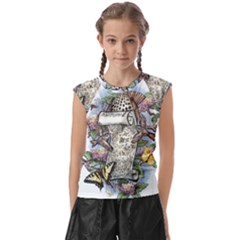 Songs Of The Earth - By Larenard Kids  Raglan Cap Sleeve Tee by LaRenard